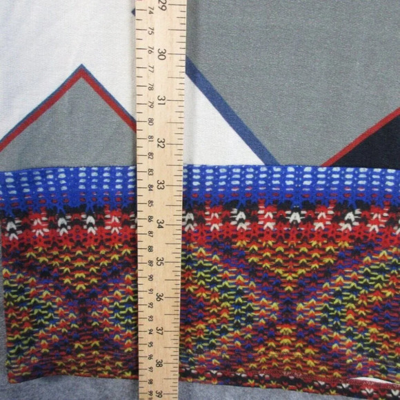 Desigual Art to Wear Womens Bodycon Knit Mini Dress Long Sleeve Large 348 - Picture 11 of 13